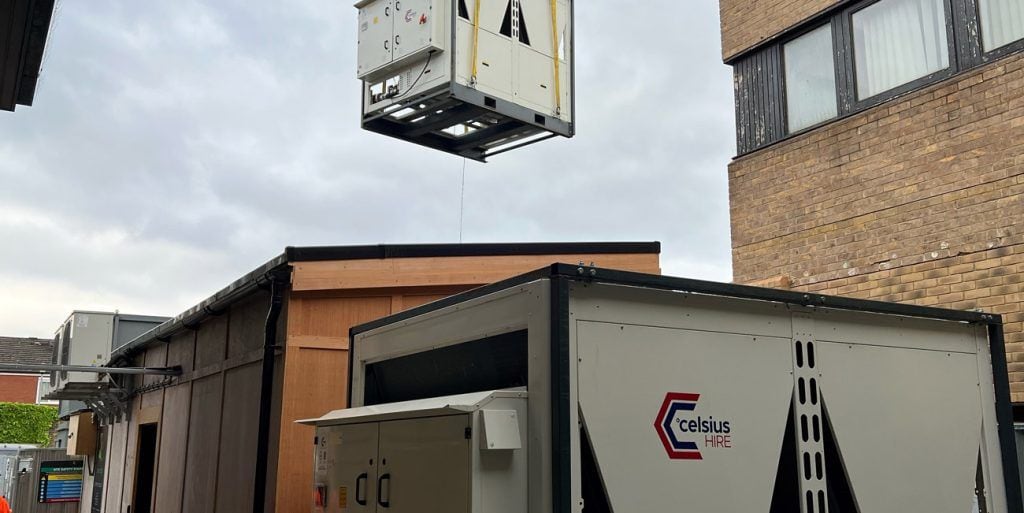 Celsius Chiller Hire - NHS Hospital