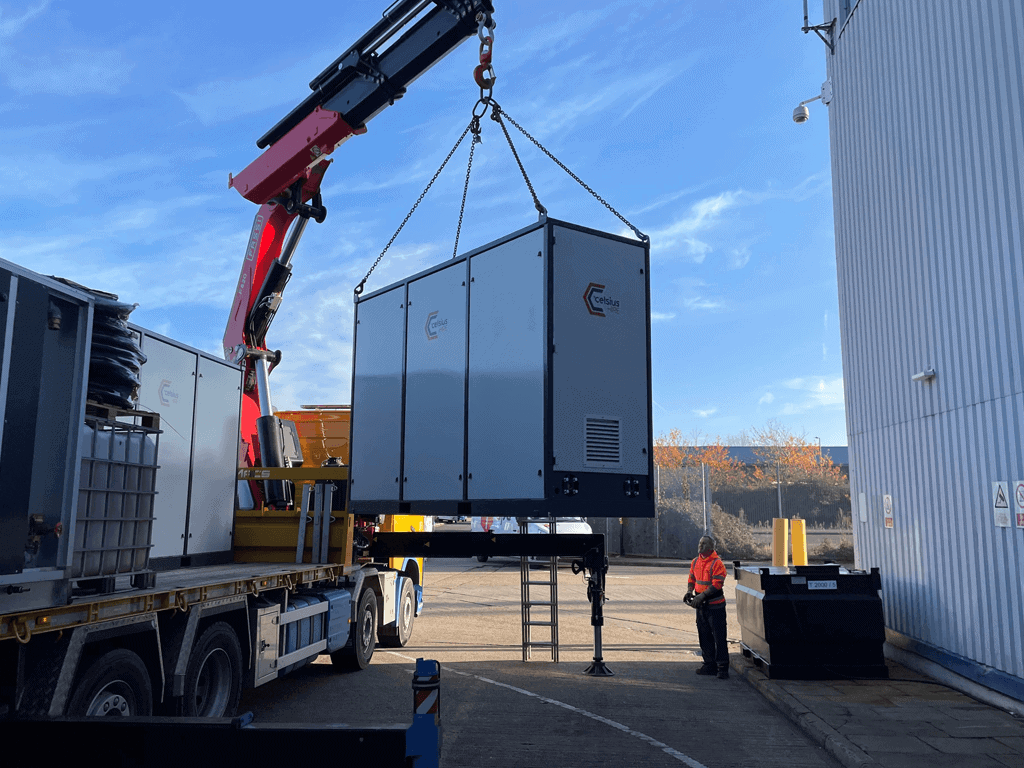 Delivery Of Heating Solution For Large Warehouse