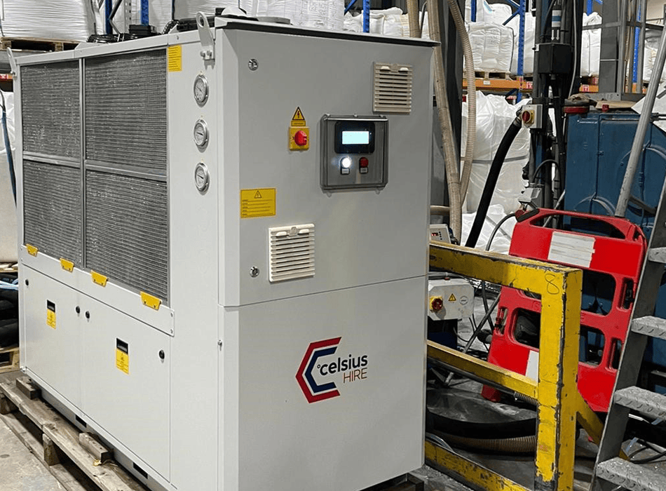 Celsius Hire 35KW Chiller for Plastics And Rubber Industries