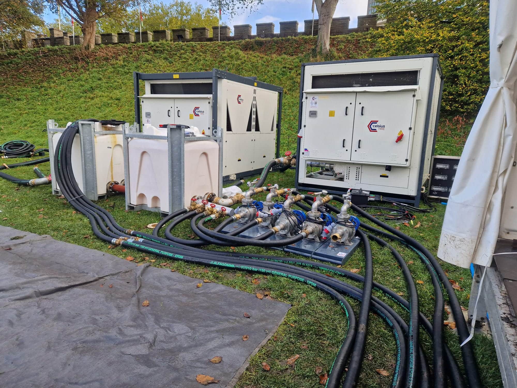 Ice Rink chiller Hire