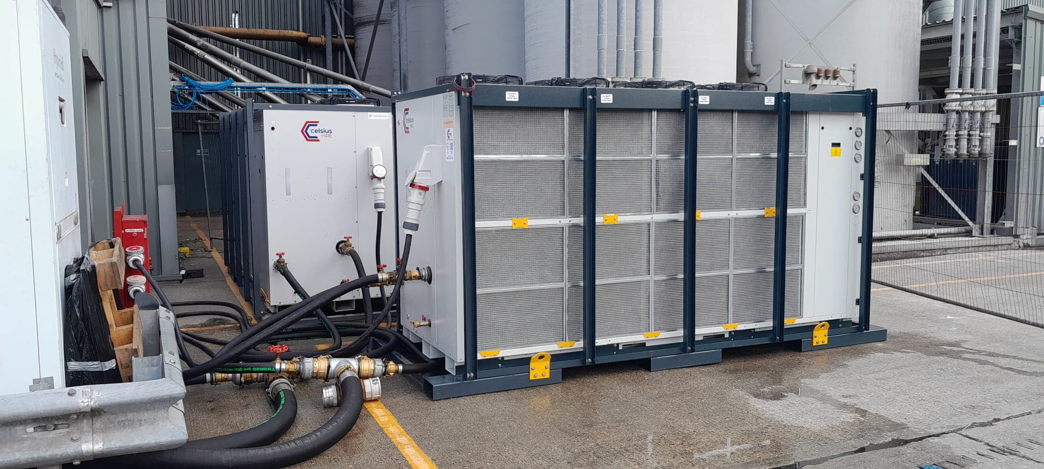 Process cooling chiller hire