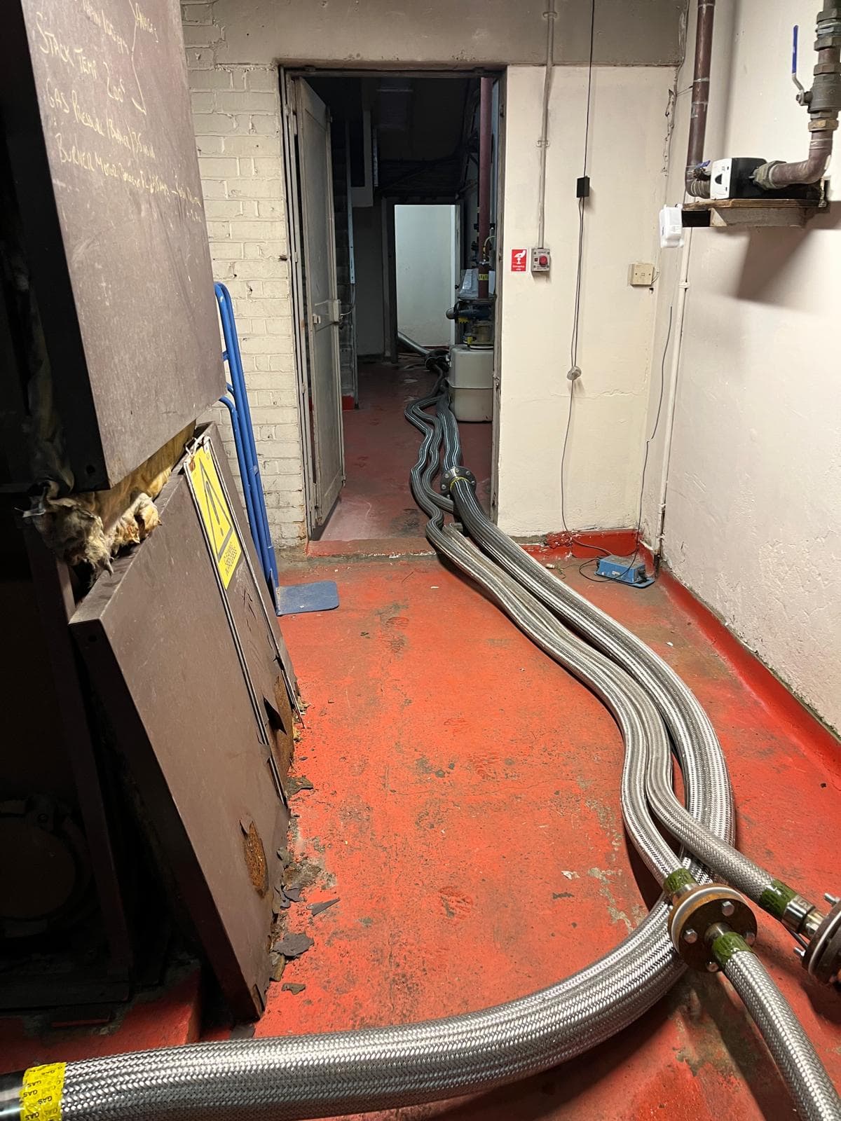 Temporary Hot Water Solution