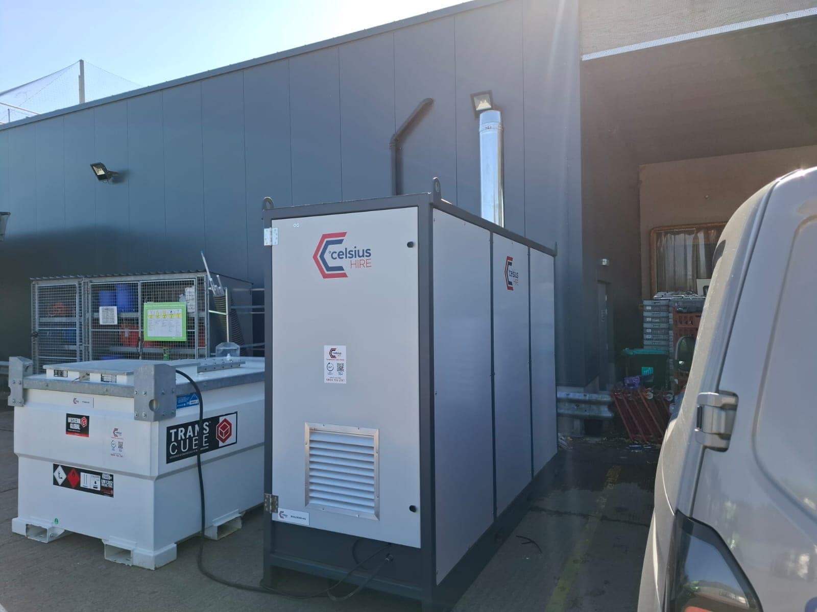 industrial heating hire in Liverpool