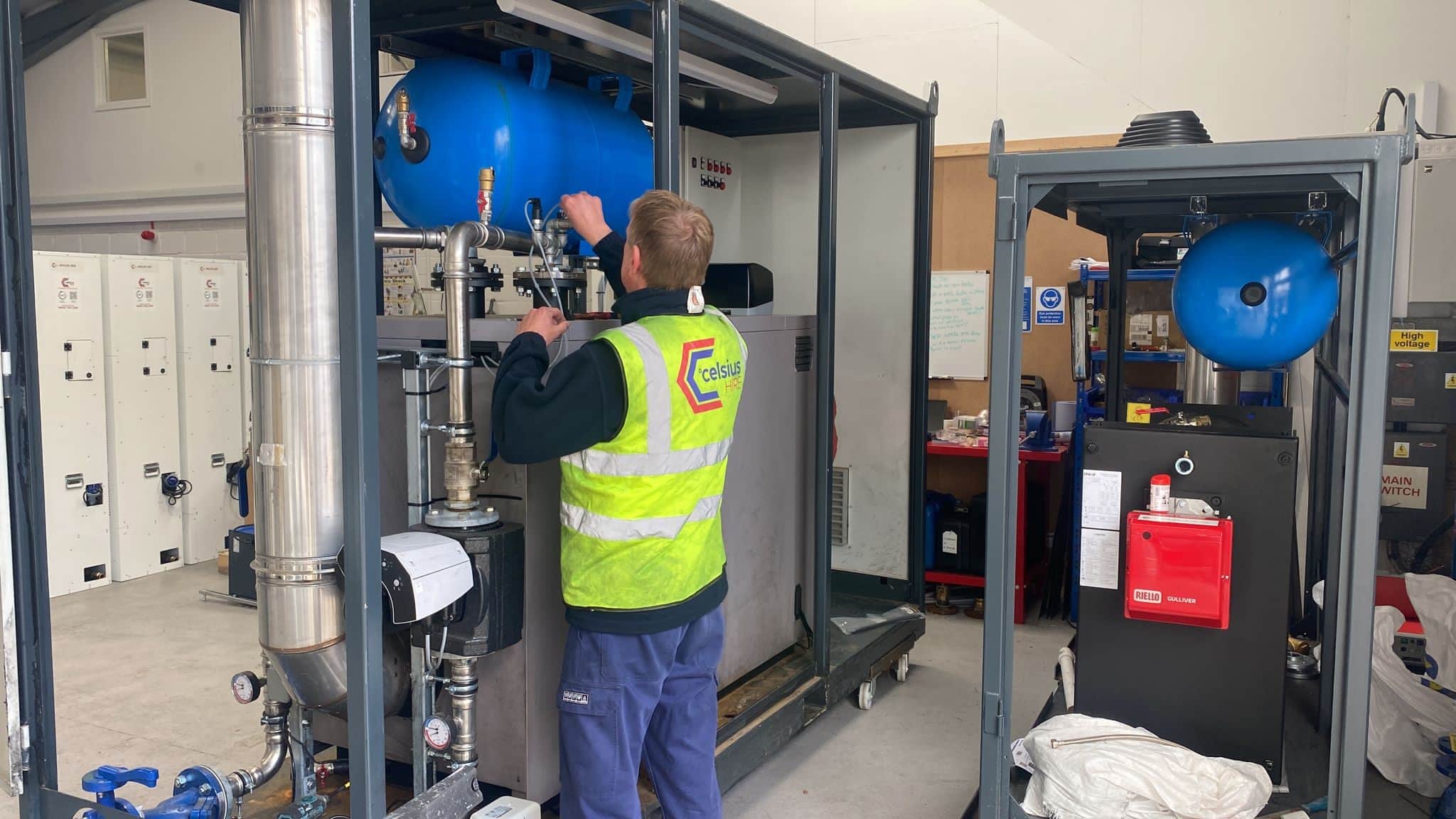 chiller and boiler hire southampton