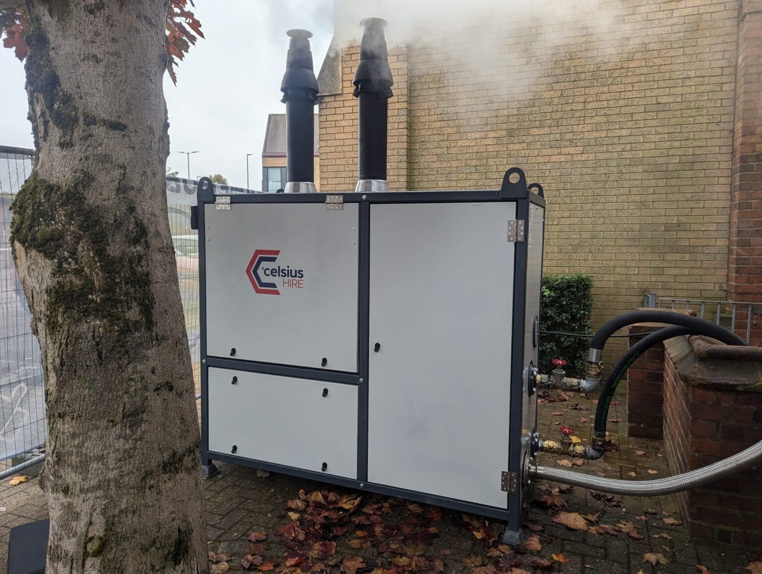 Micro Field Machine Boiler Theatre Boiler Hire | 300kW Micro Gas Boiler | Celsius Hire
