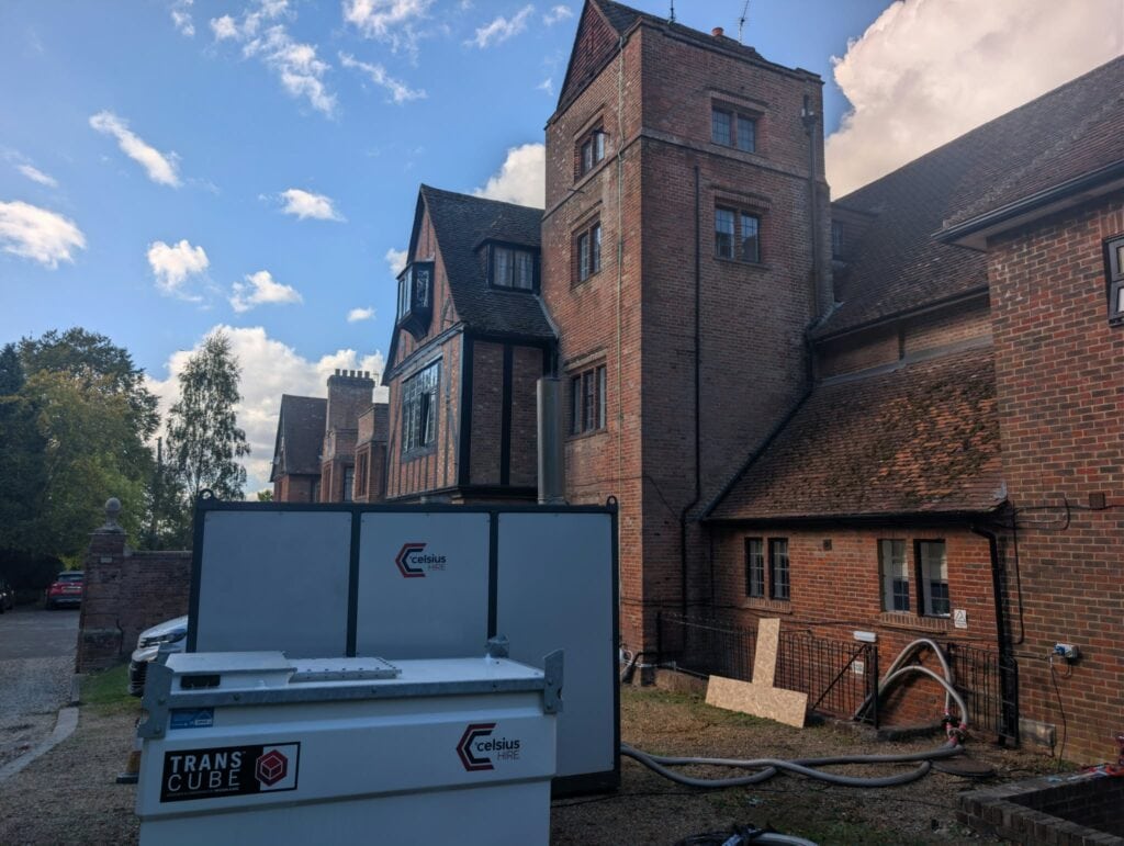 Care Home Boiler Hire