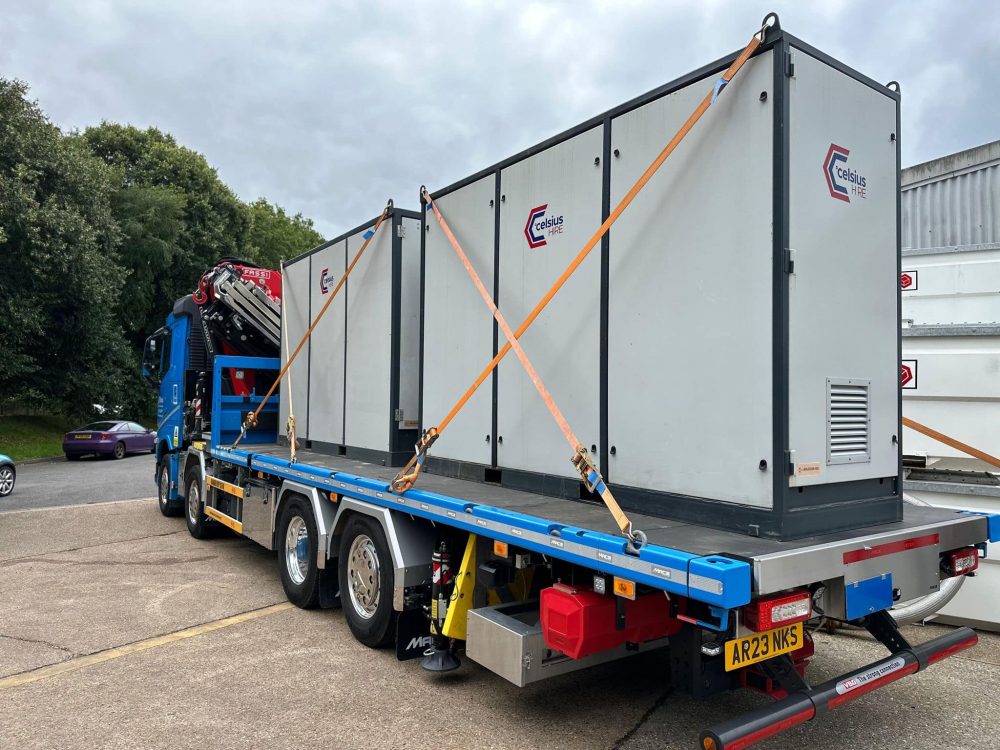 boiler delivery to AD plant