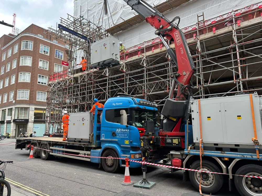 shopping centre store chiller hire